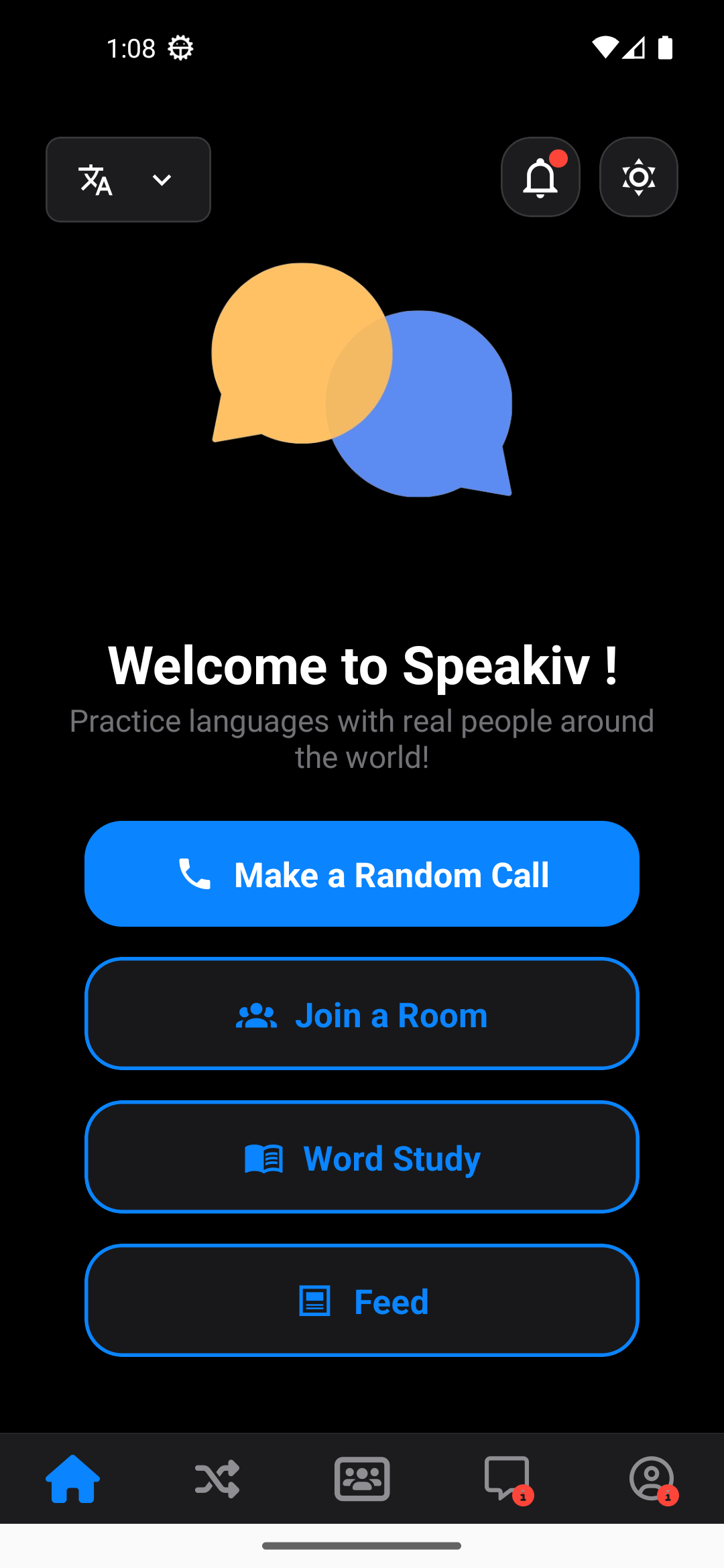 Speakiv Screenshot 1